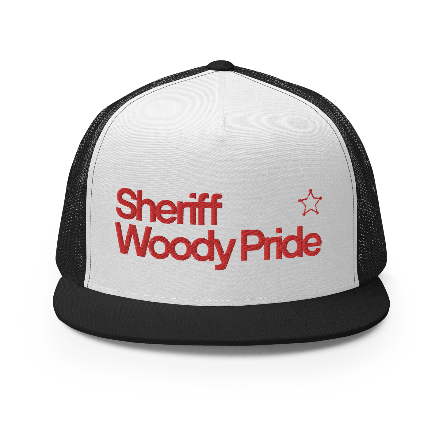 "Sheriff" Real Name Premium Embroidered Trucker Cap