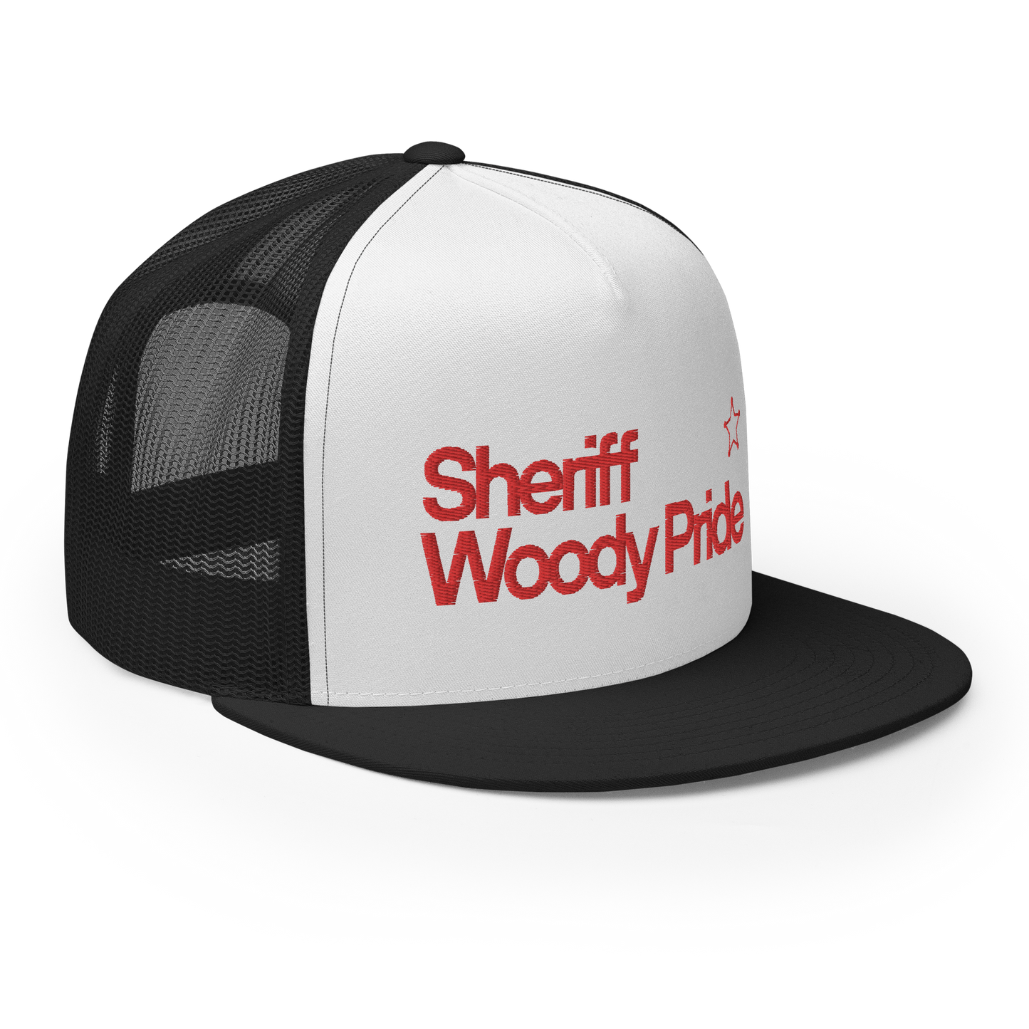 "Sheriff" Real Name Premium Embroidered Trucker Cap