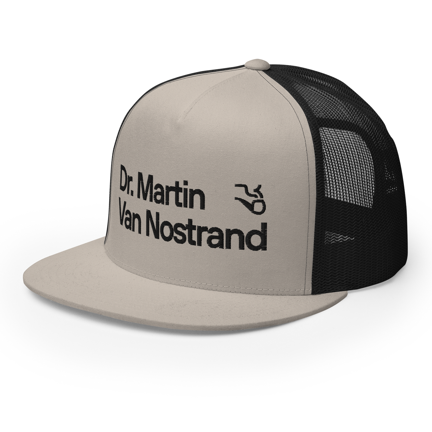 "Dr. Van Nostrand" Real Name Premium Embroidered Trucker Cap